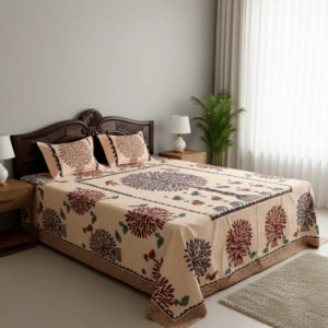 dreamscape grove applique heritage bed sheet set